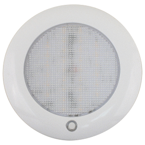 Scandvik Slim 5" Dome Light - Warm White/Red - 10-30V - 41462P