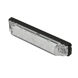 Scandvik 4" LED Light Strip - White w/Gasket - 12V - 41640P