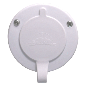 Scandvik White Vertical Cup &amp; Cap f/Scandvik PN 1075 - 10029P