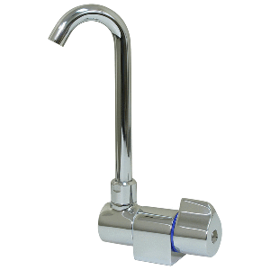 Scandvik Ceramic Family Tap w/Folding Spout - Chrome Finish - 10180P