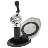 Scandvik Black &amp; SS Recessed Transom Shower Handle/Hose - Vertical/Horizontal Mount - 6' Hose - 12124P