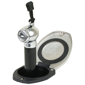 Scandvik Black &amp; SS Recessed Transom Shower Handle/Hose - Vertical/Horizontal Mount - 6' Hose - 12124P