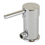 Scandvik Minimalistic Compact Single Level Mixer - Deck Mount - 3/8" &amp; 1/2" Fittings - 16201