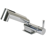 Scandvik Minimalistic Compact Single Level Mixer - Faucet &amp; Shower Combo - Chrome - 16216