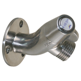 Scandvik Ceramic Angled Washdown Valve - SS Spigot - 10175P