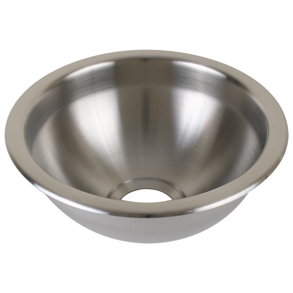 Fregadero para lavabo Scandvik SS - 11.5" x 5" - Acabado cepillado [10202]