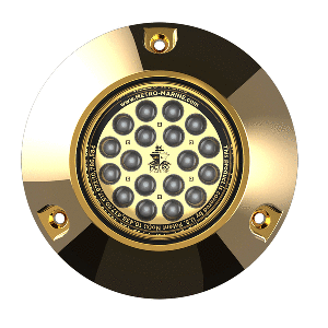 Metro Marine High-Output Submersible Underwater Light w/Intelligent Monochromatic LED's - Blue, 90&deg; Beam - F-BMR1-B3-90