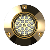 Metro Marine High-Output Submersible Underwater Light w/Intelligent Monochromatic LED's - Aqua, 45&deg; Beam - F-BMR1-A3-45