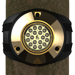 Metro Marine High-Output Piling Mount Underwater Light w/Intelligent Monochromatic LED's - White, 90&deg; Beam - F-PMR1-W3-90