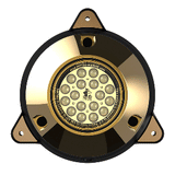 Metro Marine High-Output Surface Mount Underwater Light w/Intelligent Monochromatic LED's - White, 45&deg; Beam - F-SMR1-W3-45