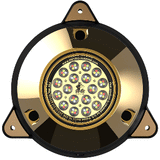 Metro Marine High-Output Surface Mount Underwater Light w/Intelligent Full Spectrum LED's - RGBW, 90&deg; Beam - F-SMR1-FS-90