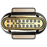 Metro Marine High-Output Elongated Surface Mount Light w/Intelligent Monochromatic LED's - Aqua, 45&deg; Beam - F-SME1-H-A3-45