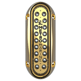 Metro Marine High-Output Elongated Vertical Mount Light w/Intelligent Monochromatic LED's - Blue, 45&deg; Beam - F-BME1-V-B3-45