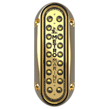 Metro Marine High-Output Elongated Vertical Mount Light w/Intelligent Monochromatic LED's - White, 45&deg; Beam - F-BME1-V-W3-45