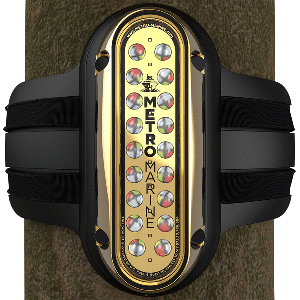 Metro Marine High-Output Vertical Piling Mount Light w/Intelligent Full Spectrum LED's - RGBW, 45&deg; Beam - F-PME1-V-FS-45