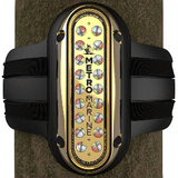 Metro Marine High-Output Vertical Piling Mount Light w/Intelligent Full Spectrum LED's - RGBW, 45&deg; Beam - F-PME1-V-FS-45