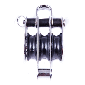 SeaSure 25mm Treble Block w/Center Becket - 00.32CRD