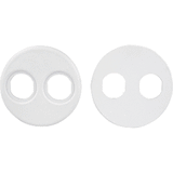 Sea-Dog 84470Sea-Dog 4" Gauge Power Socket Adapter Mounting Plate - White - 426104-1