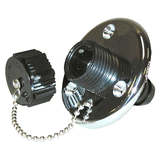T-H Marine Supplies T-H Marine Washdown Valve w/Chrome Base - WDV-1CP-DP