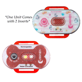 Lunasea Lighting Lunasea Child/Pet Safety Water Activated Strobe Light - Red Case, Blue Attention Light - LLB-63RB-E0-01