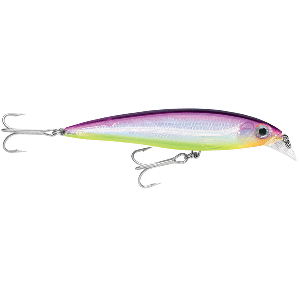 Rapala X-Rap&reg; Saltwater 3-1/8" Purple Chartreuse - SXR08PRCH