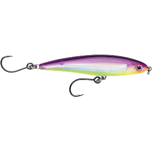 Rapala X-Rap&reg; Twitchin&rsquo; Minnow 4" Purple Chartreuse - SXRT10PRCH
