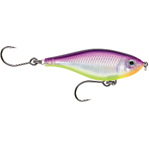 Rapala X-Rap&reg; Twitchin&rsquo; Mullet 3-1/8" Purple Chartreuse - SXRTM08PRCH