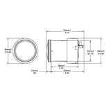 Ritchie X-23WW RitchieSport Compass - Soporte para tablero - Blanco/Negro [X-23WW]