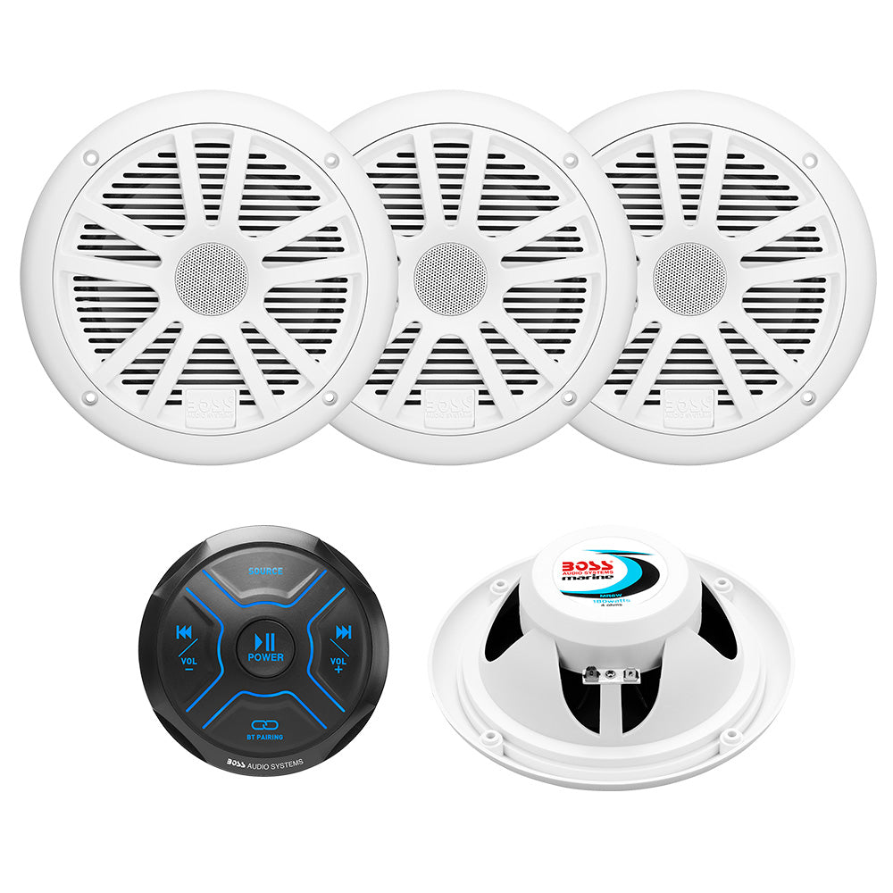 Boss Audio MG250W.64 Kit con MGR150B 2 pares de altavoces MR6W [MG250W.64]