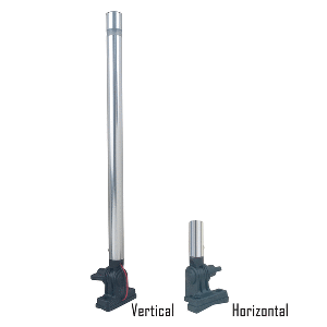 Perko 24" Folding Mount Pole Light - White All Round Light - 1670DP2ALU