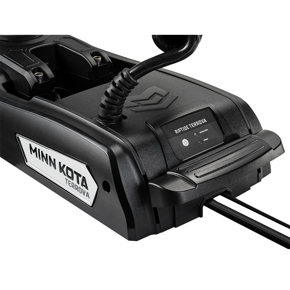 Minn Kota Riptide Terrova QUEST 90/115 Motor de pesca por curricán con control remoto inalámbrico - 24/36V - 90/115LBS - 60" - Negro [1363910]