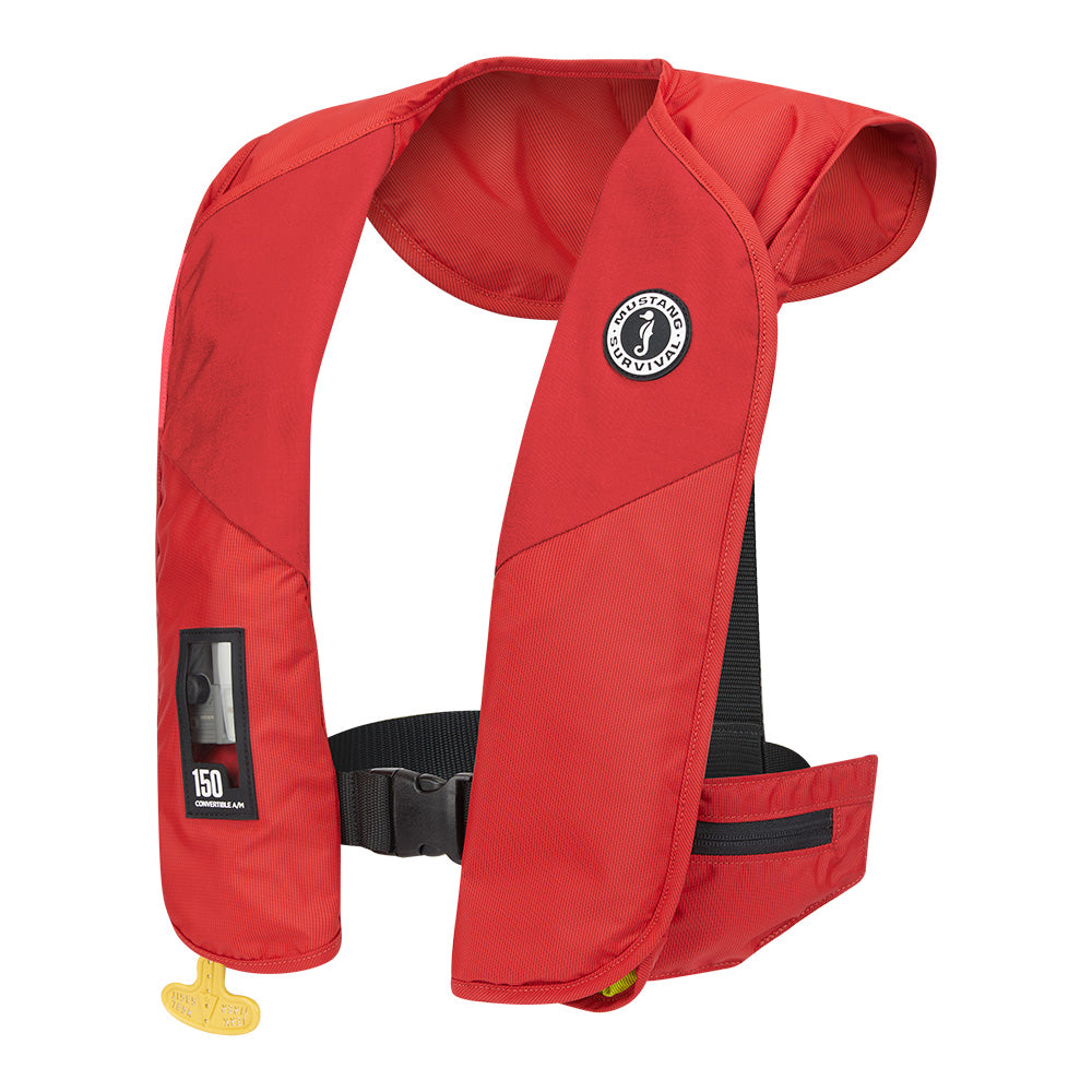 PFD inflable convertible Mustang MIT 150 - Rojo [MD2020-4-0-202]