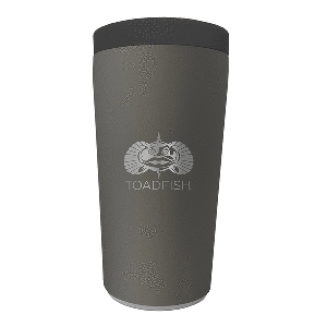 Toadfish Non-Tipping Can Cooler 2.0 - Universal Design - Graphite - 5006