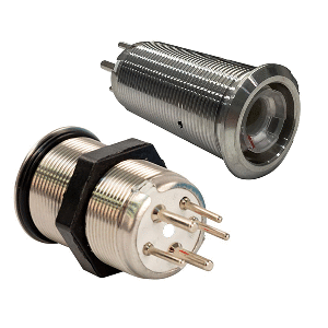Bluewater 22mm Inrush Push Button Switch Nav/Anchor Off/On/On - Blue/Green/Red LED - Switch Body Only - 9059-3114