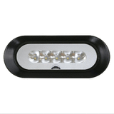 Scandvik Flush Mount Spreader Light - Black - 41356P