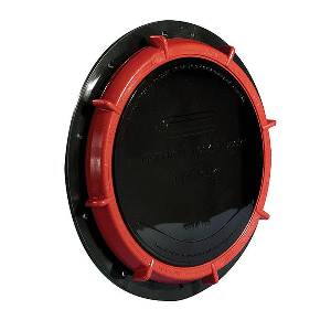 Whale Marine Whale TCL4 9" Locker Door - Black - LD4000