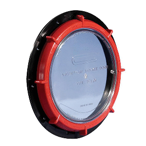 Whale Marine Whale TCL4 9" Clear Locker Door - LD4002