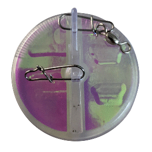 Luhr-Jensen 2-1/4" Dipsy Diver - Clear/Clear Bottom Moon Jelly - 5560-030-2507