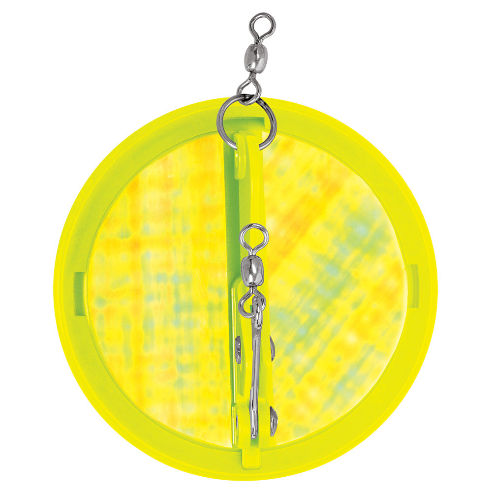 Luhr-Jensen 2-1/4" Dipsy Diver - Chartreuse/Fondo plateado Moon Jelly [5560-030-2509]