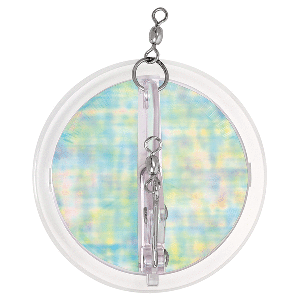 Luhr-Jensen 4-1/8" Dipsy Diver - Clear/Clear Bottom UV Moon Jelly - 5560-001-2507