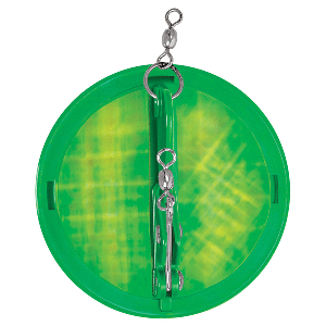 Luhr-Jensen 4-1/8" Dipsy Diver - Kelly Green/Silver Bottom Moon Jelly - 5560-001-2511