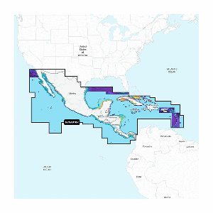 Garmin Navionics Vision+&trade; NVSA010R Central America &amp; Caribbean - 010-C1451-00