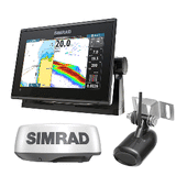 Simrad GO9 XSE Combo w/Transom Mount Transducer 83/200 kHz &amp; HALO20 Package - 000-16294-001