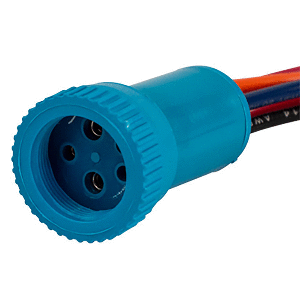 Bluewater 19mm Electronic Deutsch Connector w/5-Wire Pigtal - Nav/Anchor - 1' Lead - 9057-4914-212