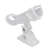 Attwood Marine Attwood Heavy-Duty Adjustable Rod Holder w/Combo Mount - White - 5009W4