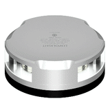 Lopolight 360-Degree Anchor Light - 2NM - Silver Housing w/FB Base - 201-012-FB
