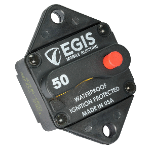 Egis Mobile Electric Egis 50A Panel Mount Circuit Breaker - 285 Series - 4706-050
