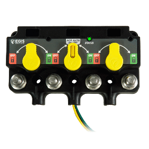 Egis Mobile Electric Egis XD Series Triple Flex 2 Mechanical Switch-ACR-Mechanical Switch w/Knobs &amp; DTM Connector - 8830-1939