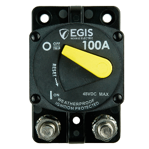 Egis Mobile Electric Egis 100A Surface Mount 87 Series Circuit Breaker - 4704-100