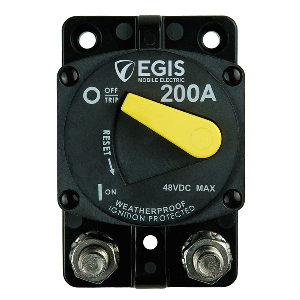 Egis Mobile Electric Egis 200A Surface Mount 87 Series Circuit Breaker - 4704-200